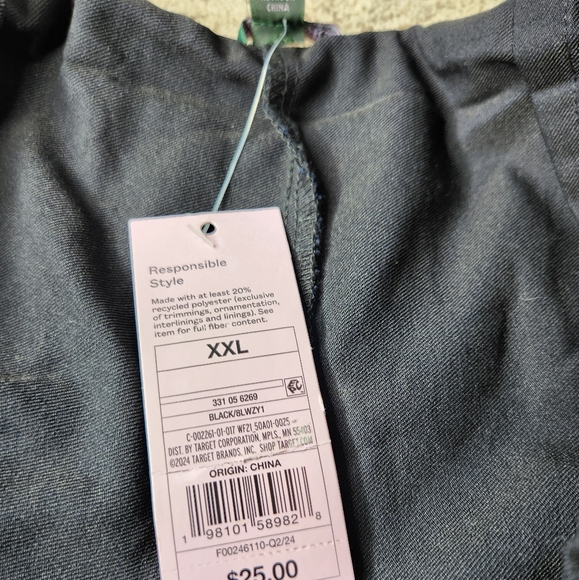 Wild Fable Black Mini Skirt with Shorts - Size XXL - Picture 6 of 14